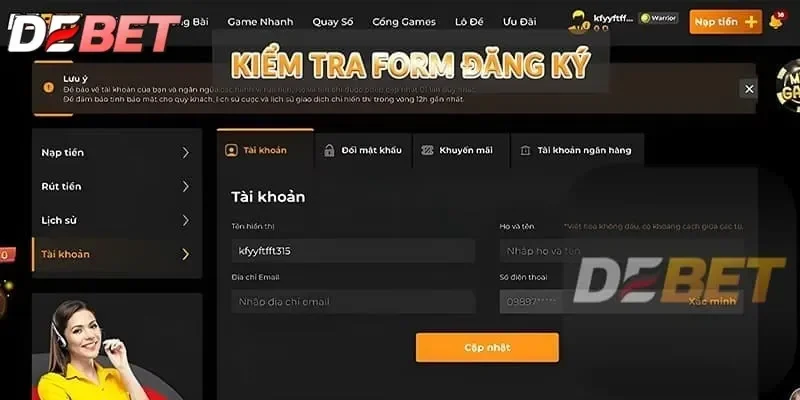 đăng ký debet đăng ký debet